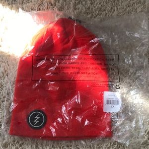 COPY - Red Electric Beanie Still in the Packaging